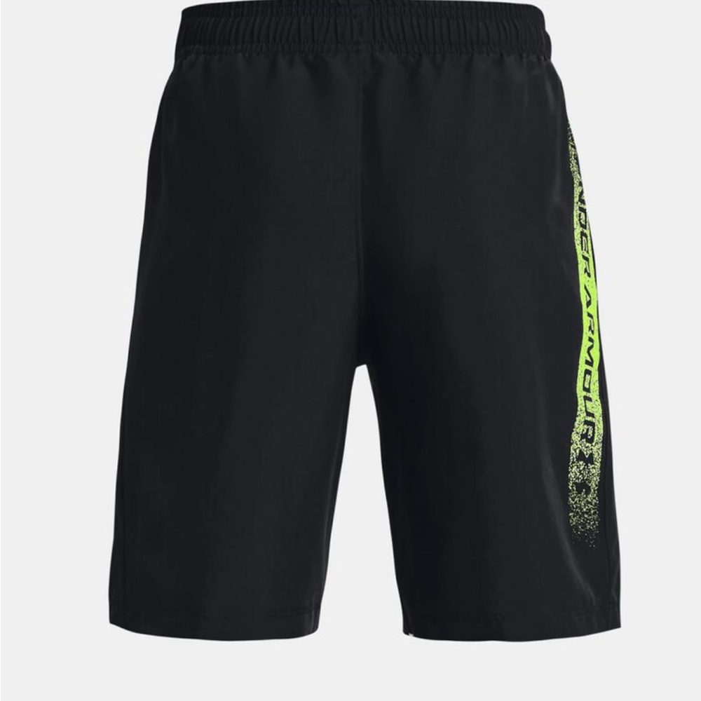Boys' UA Woven Graphic Shorts